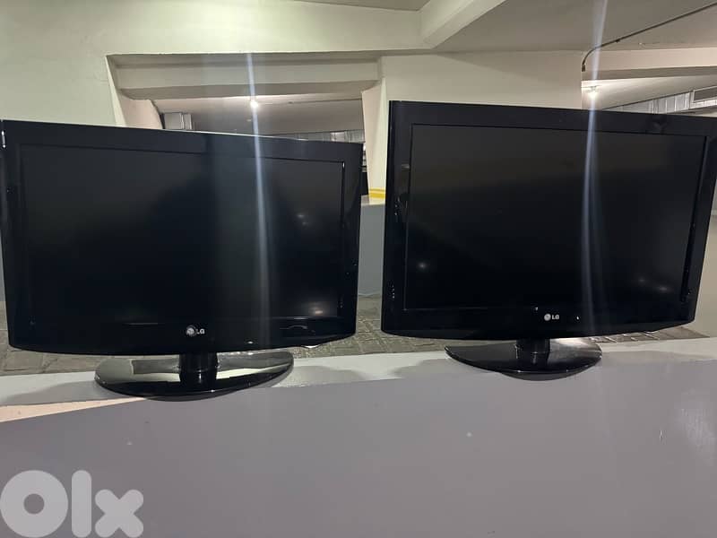 Two LG TVs 1