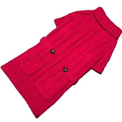 Winter Sweater for Dogs - Red