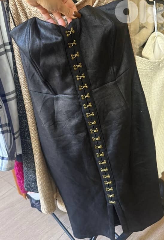 new leather evening dress 3