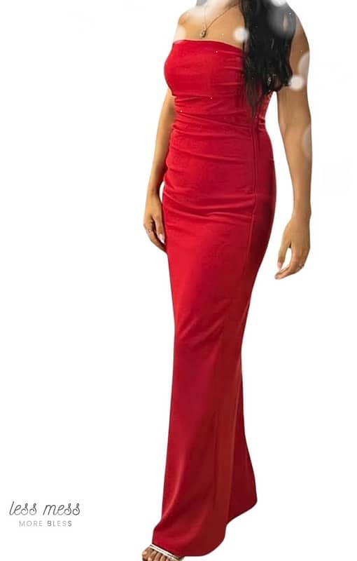 red evening gown 1