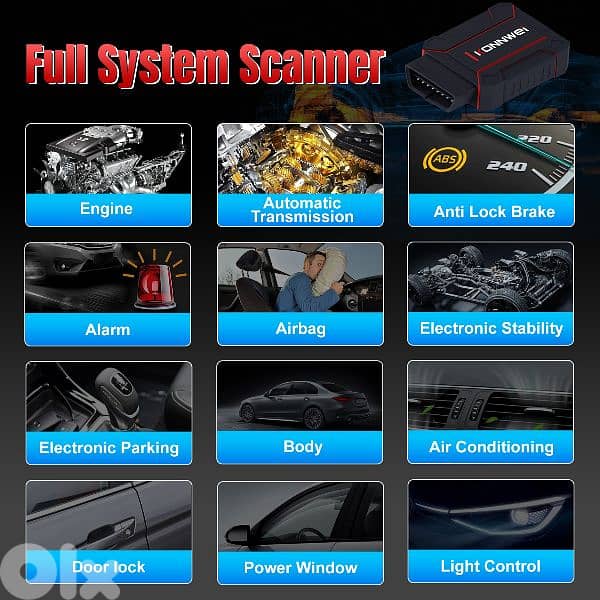All System OBD2 Scanner سكانر 1