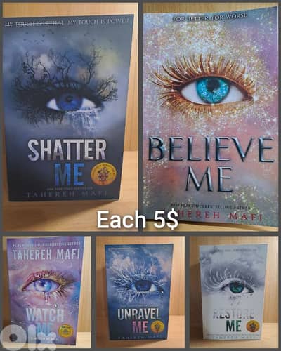 Shatter me series 8 books