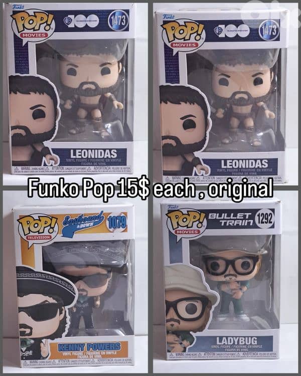 Funko pop , only these available ! 1
