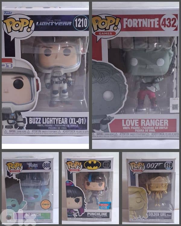 Funko pop , only these available ! 5