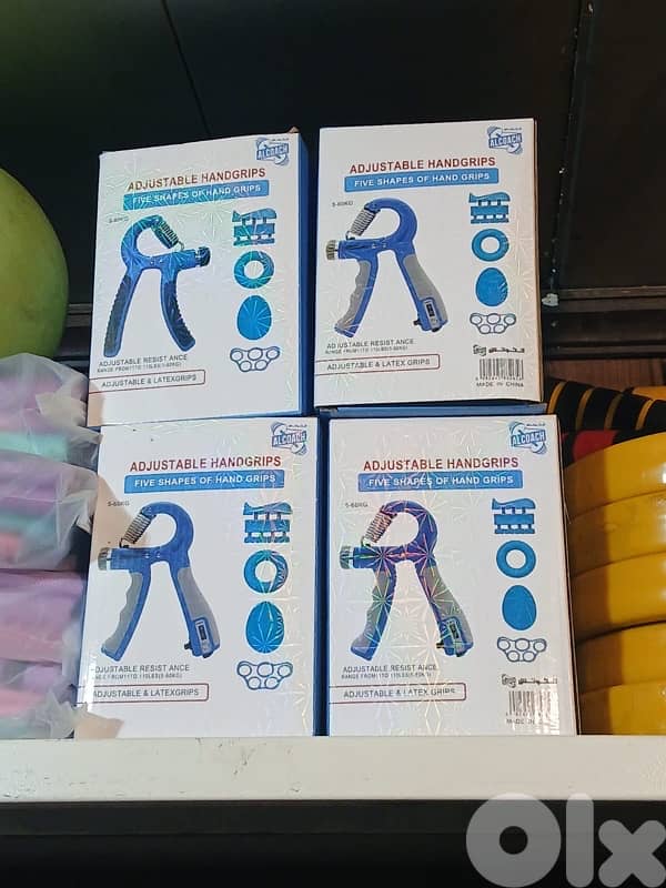 Five shapes of hand grip new 2