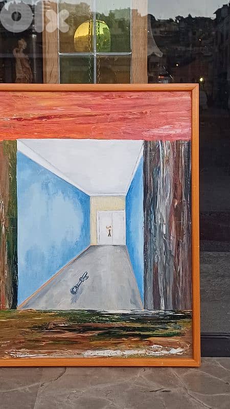 لوحة رسم زيتي اوروبية 3