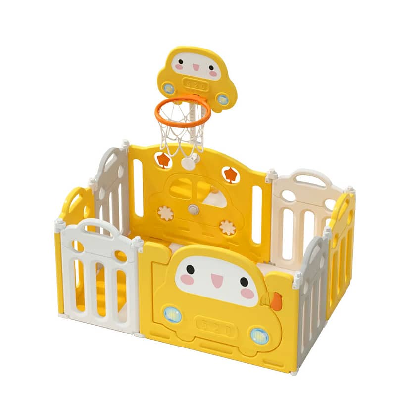 Happy Car Baby Playpen - حاجز لعب للأطفال 0