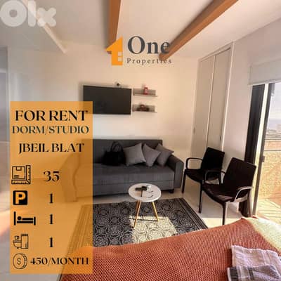 DORM/STUDIO FOR RENT IN JBEIL BLAT (NEAR LAU)