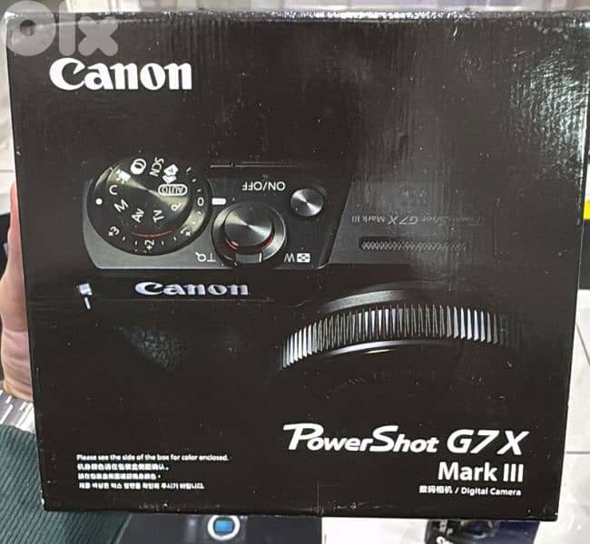 Canon camera powershot G7X Mark III 0