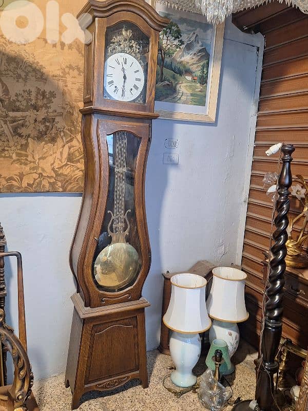 morbier grandfather french clock 1
