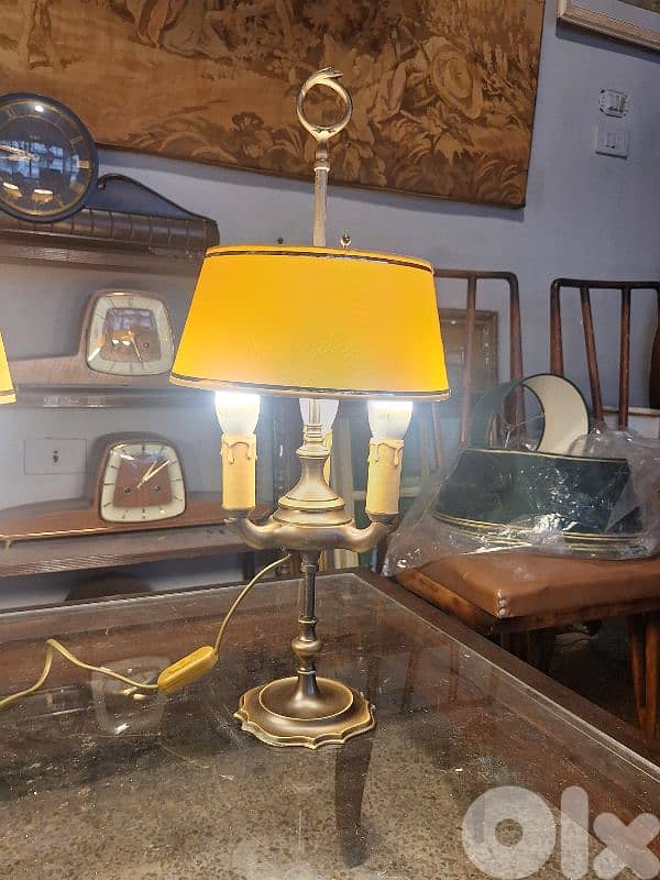 pair of bronze french lamps 2