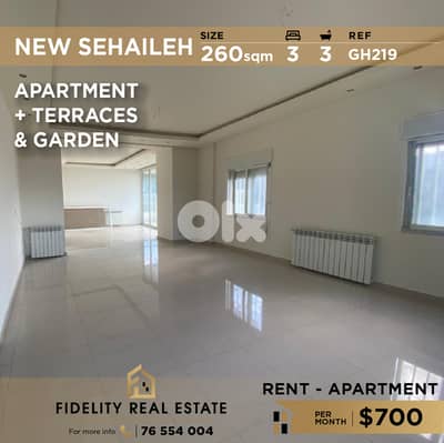 Apartment for rent in Sehaileh GH219 شقة للإيجار في نيو سهيلة