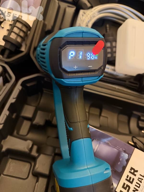 washing gun battery powered high quality with level screen 4