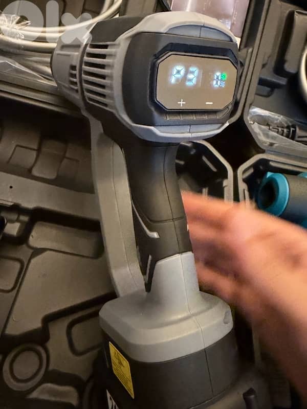 washing gun battery powered high quality with level screen 5