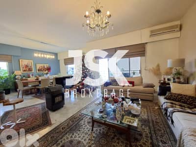 L19919 - Spacious Furnished apartment For Rent in Sahel Alma