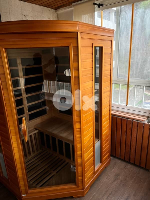 sauna room like new 2