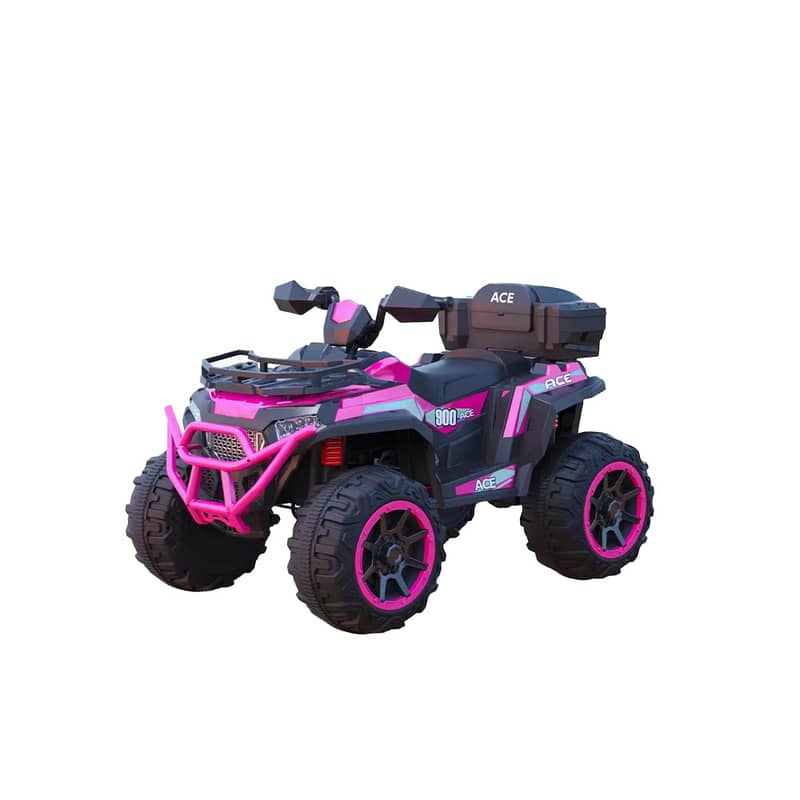 Electric Car with 4-Wheel Drive Motors 12V-سيارة كهربائية مع نظام دفع 1