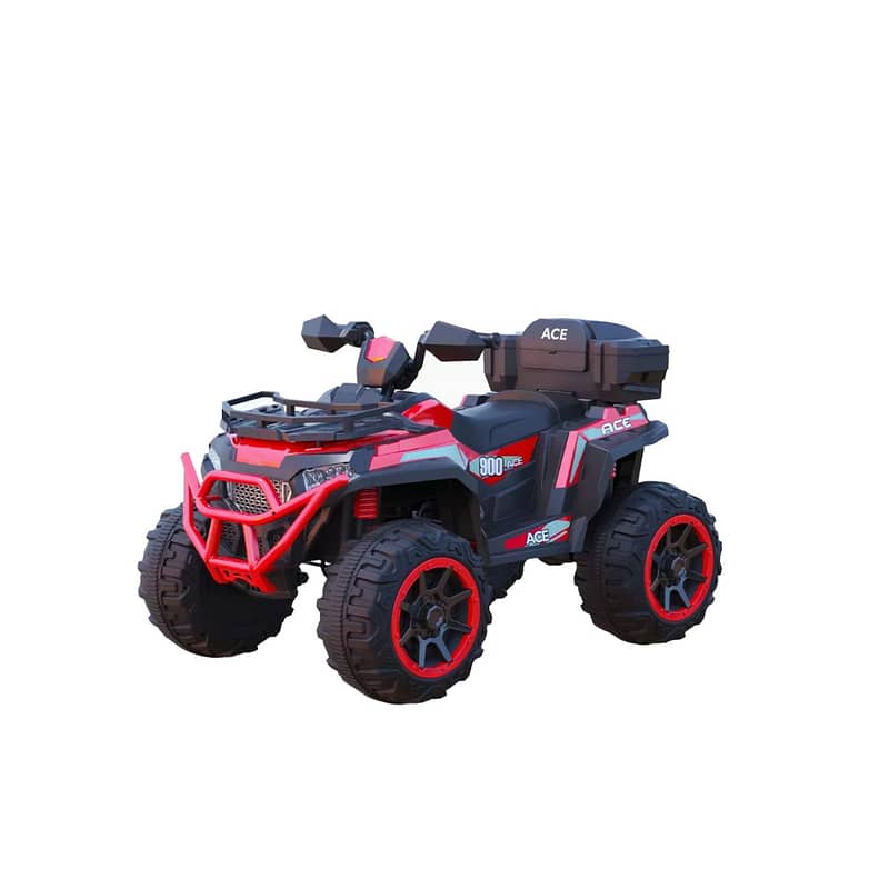 Electric Car with 4-Wheel Drive Motors 12V-سيارة كهربائية مع نظام دفع 4