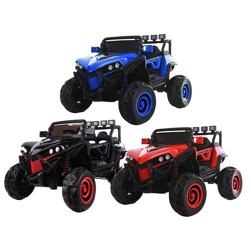 Children 2 Seater 12V Battery Powered Ride On Jeep- سيارة جيب كهربائية 0