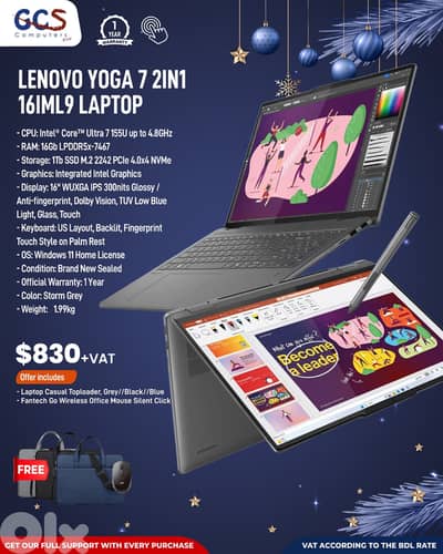 Lenovo Yoga 7 2in116IML9 Laptop