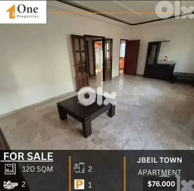APARTMENT FOR SALE IN JBEIL