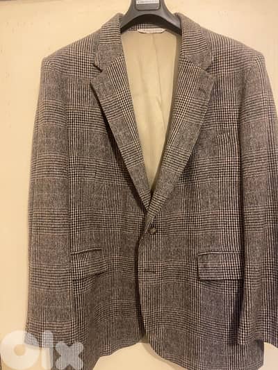 STAFFORD blazer size 56 brown