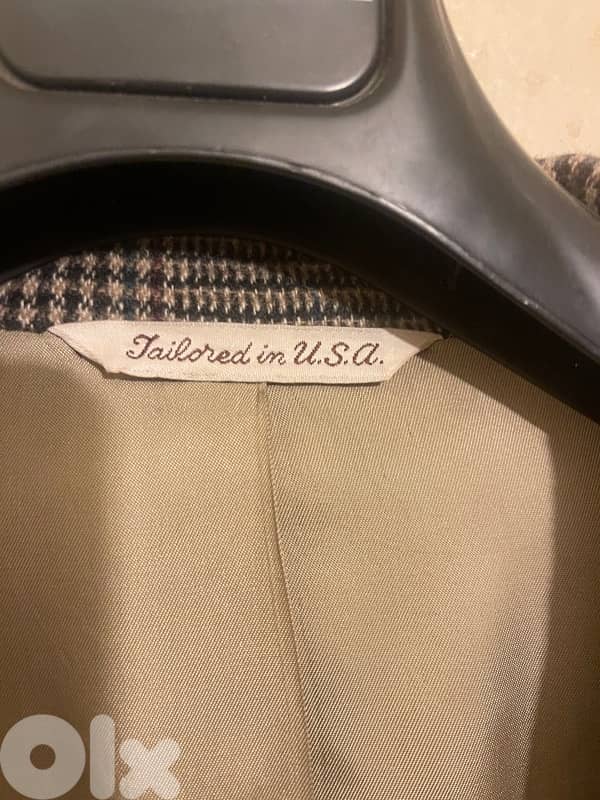 STAFFORD blazer size 56 brown 4