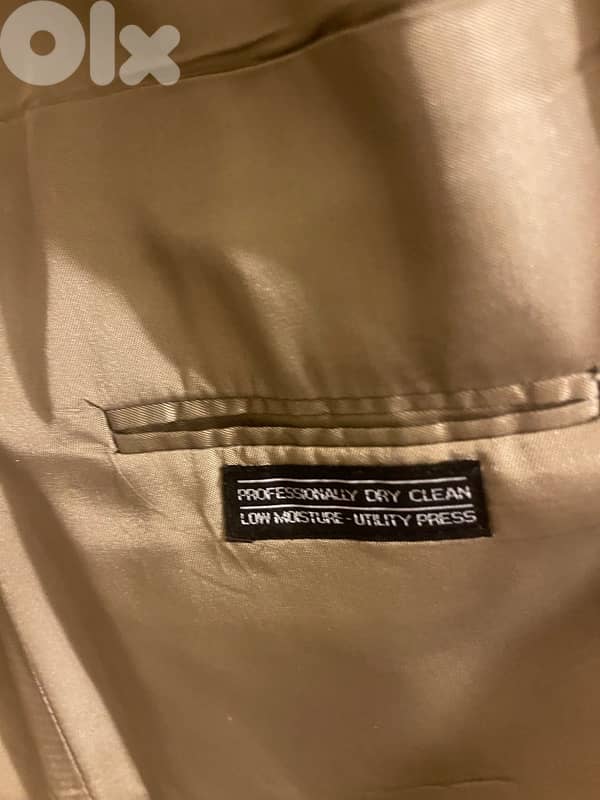 STAFFORD blazer size 56 brown 6