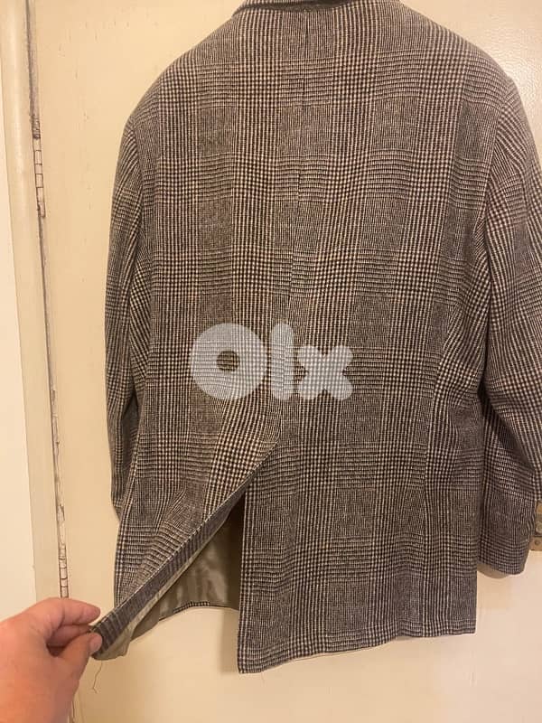 STAFFORD blazer size 56 brown 7