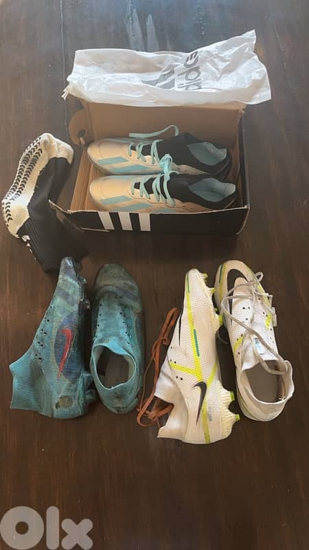 Football Shoes Bundle - Original Nike and adidas - Very cheap - Urgent 0