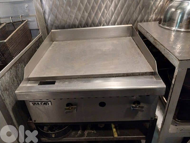 عدة مطعم كاملة للبيع grill fryer hood 0
