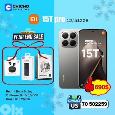 Xiaomi 15T Pro  512gb +Bundle