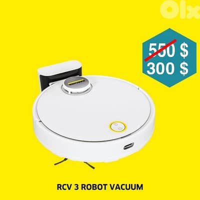 Karcher RCV 3 Robot Vacuum Cleaner with Wiping - Made Germany