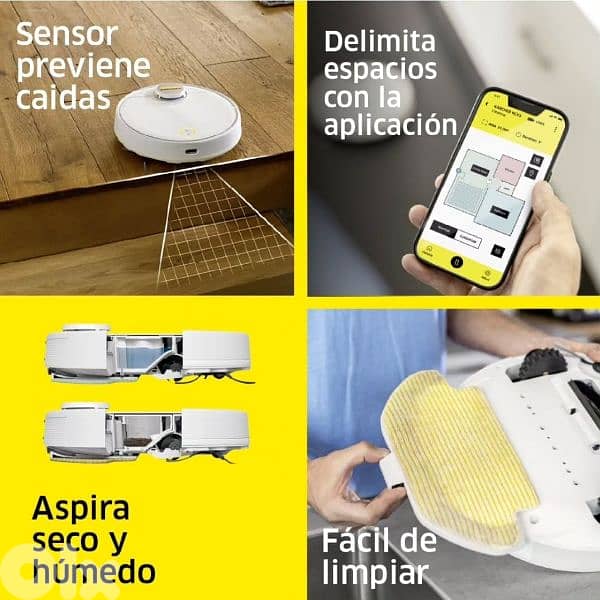 Karcher RCV 3 Robot Vacuum Cleaner with Wiping - Made Germany 2