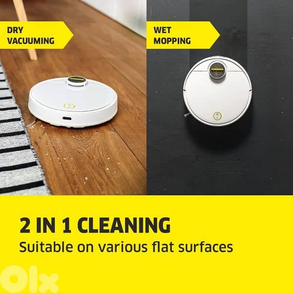 Karcher RCV 3 Robot Vacuum Cleaner with Wiping - Made Germany 8