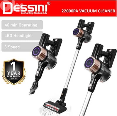rechargeable cordless vacuum stick DESSINI مكنسة