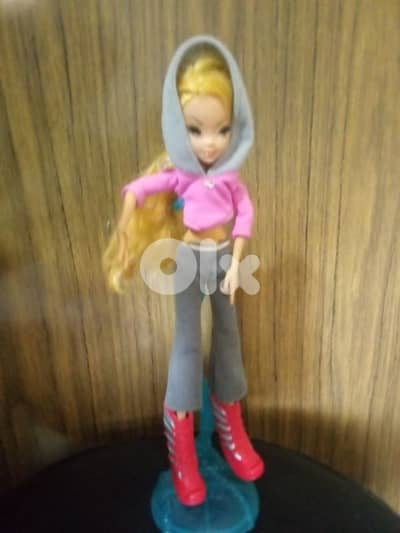 STELLA WINX Club wearing outfit Mattel great doll Elastic body+Boots