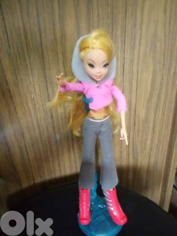 STELLA WINX Club wearing outfit Mattel great doll Elastic body+Boots 8
