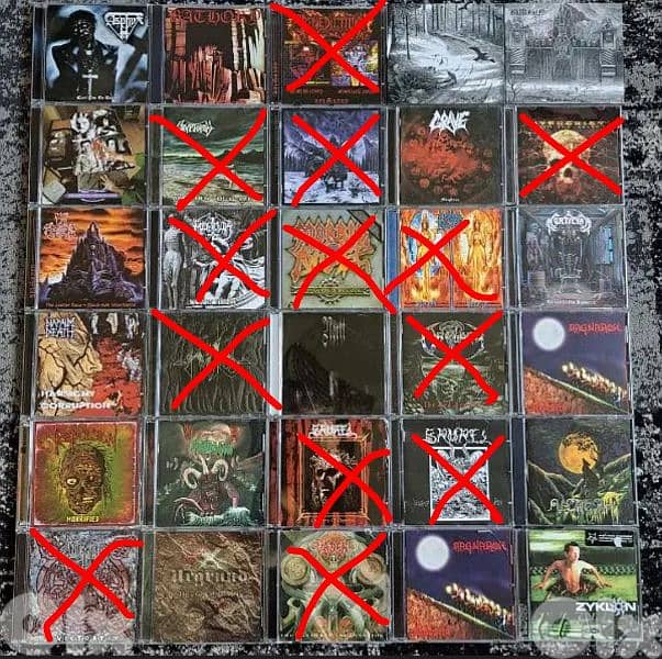 17 RARE Metal CDs! 13 ALREADY SOLD! 0