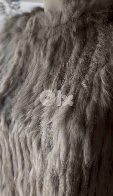 REAL MINK CROPPED TOP WORN ONCE 3