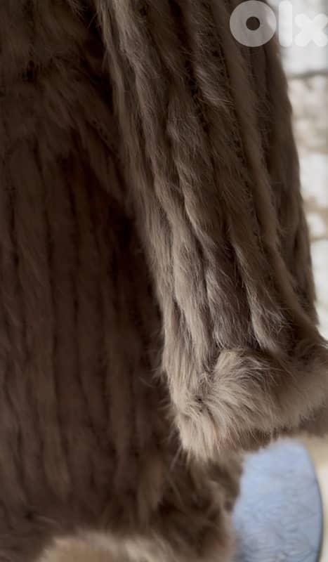 REAL MINK CROPPED TOP WORN ONCE 5