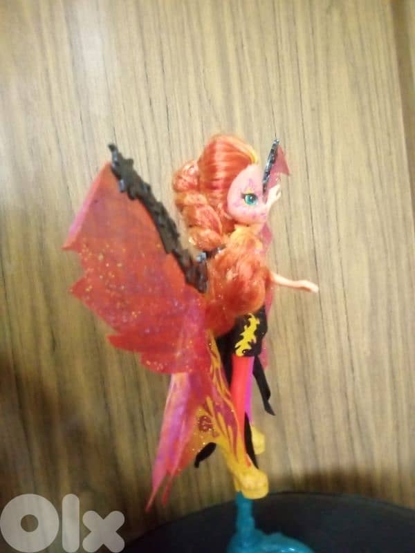 EQUESTRIA MY LITTLE PONY SHIMMER BUTTERFLY great doll+wings+boots=25$ 5