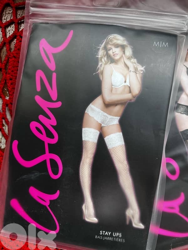 LASENZA BAS JARRETIERE new in bag 0