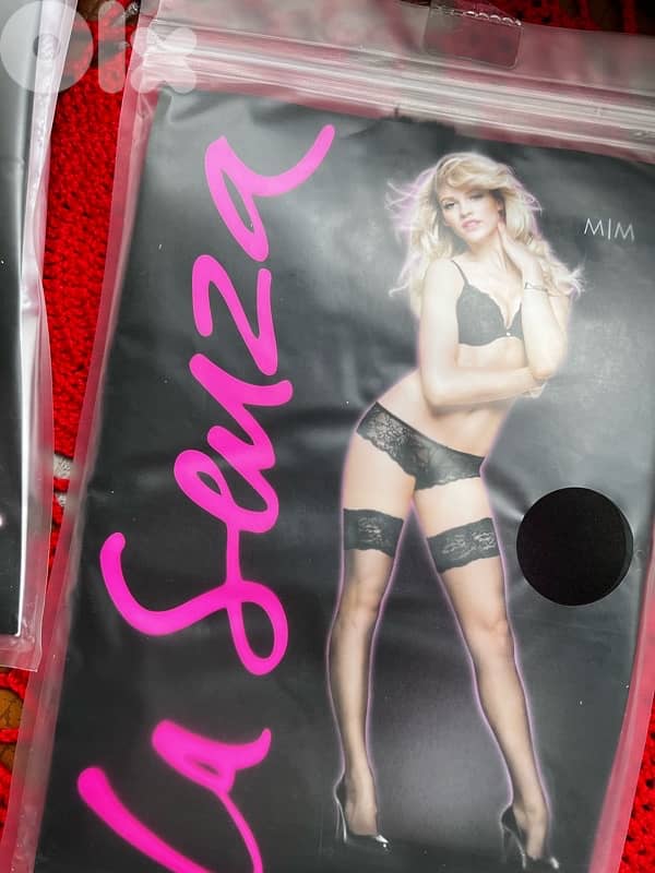 LASENZA BAS JARRETIERE new in bag 2