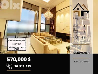 duplex apartment for sale in dekwaneh metn شقق للبيع في دكوانة متن