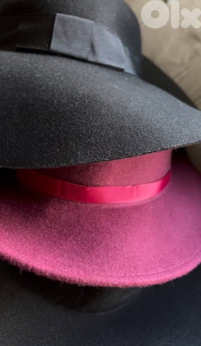 RIVER ISLAND NEW felt fedora hats