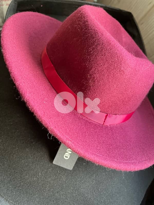 RIVER ISLAND NEW felt fedora hats 4