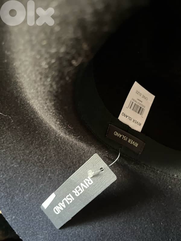 RIVER ISLAND NEW felt fedora hats 6