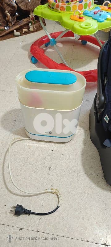 Car seat with youpala and sensitizer 2