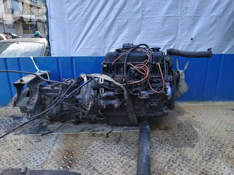 mecaniq kemil pikup Toyota dayna 5R moteur vitessew radiator kemlin 1